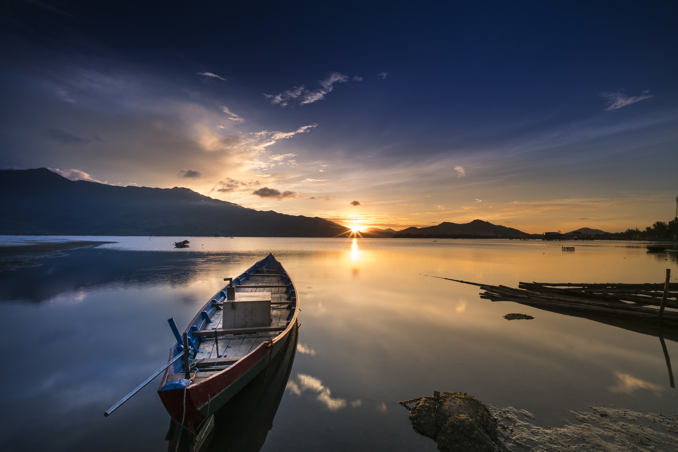 Boat by the Shore